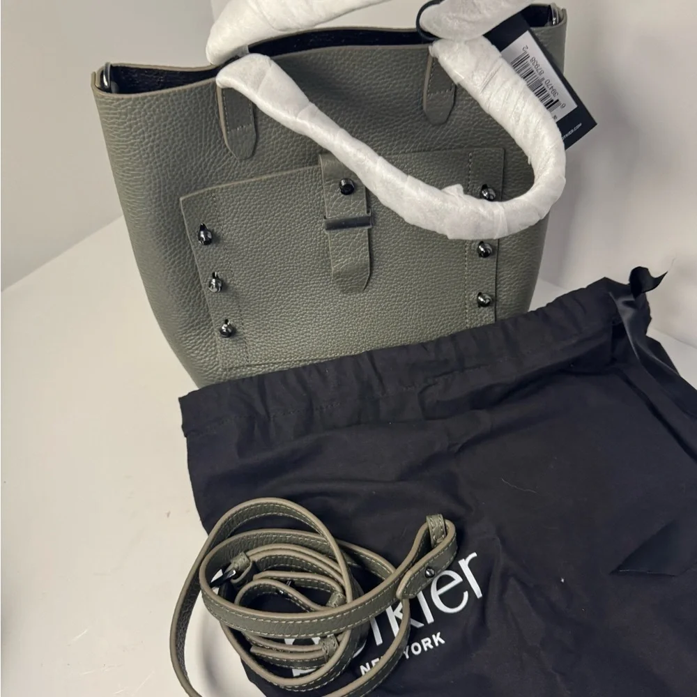 BOTKIER NEW YORK Warren Bite Size Leather Tote NWT